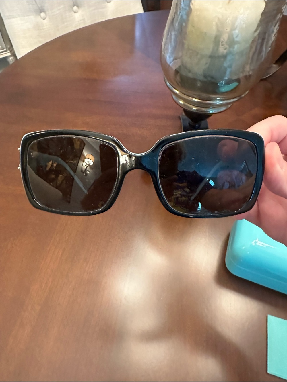 Classic Black Oversized Sunglasses